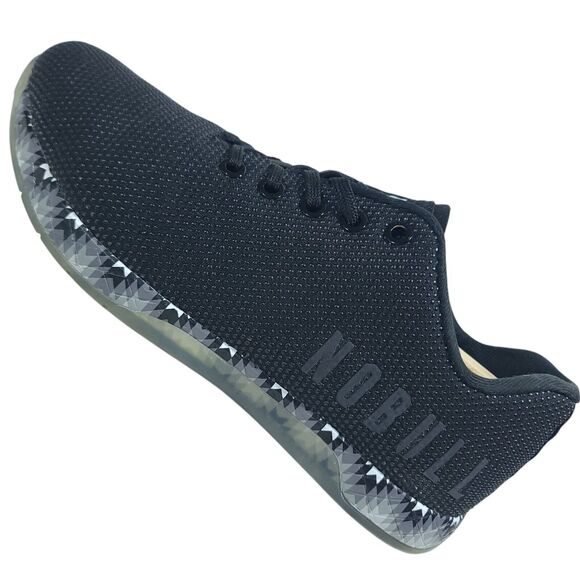 No Bull Black Patchwork Trainer Shoes Sneakers Women's Size 9 - Mens Sz 7.5 EUC - Picture 1 of 16